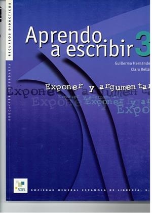 APRENDO A ESCRIBIR 3 | 9788471437709 | HERNANDEZ, GUILLERMO