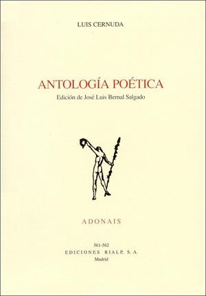 ANTOLOGIA POETICA LUIS CERNUDA | 9788432133930 | CERNUDA, LUIS