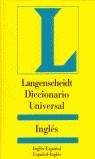 DICCIONARIO UNIVERSAL LANGENSCHEIDL INGLES- ESP I VIC. | 9783468961816 | VARIS