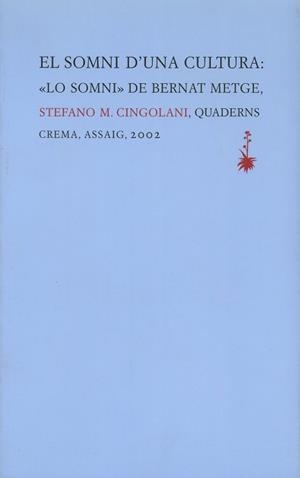 SOMNI D'UNA CULTURA, EL | 9788477273592 | CONGOLANI, STEFANO M.