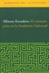 ESTENOTIPISTA EN LA ACADEMIA UNIVERSAL, EL | 9788495359735 | ESCUDERO, ALBERTO