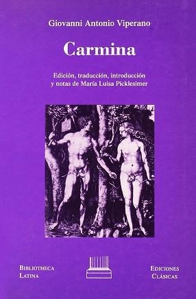 CARMINA (CLASICAS) | 9788478824595 | VIPERANO, GIOVANNI ANTONIO
