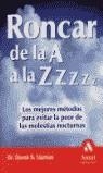 RONCAR DE LA A LA ZZZZZ | 9788497350402 | LIPMAN, DEREK S.