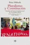 PLURALISMO Y CONSTITUCION | 9788430938131 | HABERLE, PETER