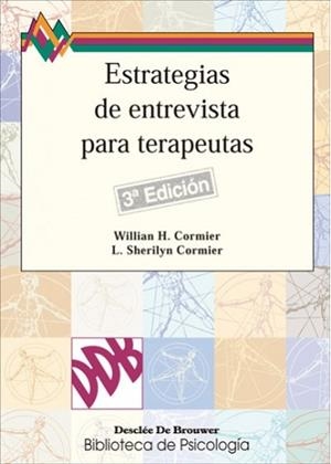 ESTRATEGIAS DE ENTREVISTA PARA TARAPEUTAS | 9788433010216 | CORMIER, WILLIAM