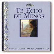 TE ECHO DE MENOS | 9788441404090 | EXLEY, HELEN