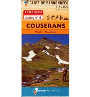 MAPA COUSERANS VALIER-MAUBERME RANDONNEES | 9782841821730 | VARIS