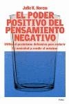 PODER POSITIVO DEL PENSMIENTO NEGATIVO, EL | 9788449312779 | NOREM, JULIE K.