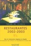 RESTAURANTES 2002-2003 TURISMO DEL SILENCIO | 9788434568891 | VARIS