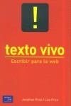 TEXTO VIVO ESCRIBIR PARA LA WEB | 9788420535500 | PRICE, JONATHAN