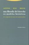 FILOSOFIA DEL DERECHO EN MODELOS HISTORICOS UNA | 9788481645705 | RUIZ MIGUEL, ALFONSO