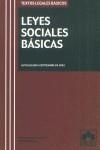 LEYES SOCIALES BASICAS (TLB) 2002 | 9788478797424 | VARIS