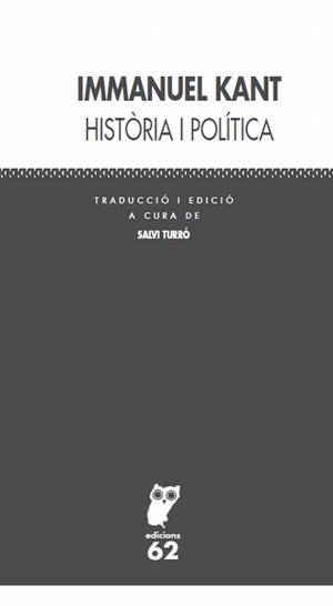 HISTORIA I POLITICA (TEXTOS FILOSOFICS) | 9788429751208 | KANT, IMMANUEL
