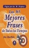 365 MEJORES FRASES DE TODOS LOS TIEMPOS, LAS | 9788497350679 | MACHALE, DES
