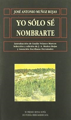 YO SOLO SE NOMBRARTE | 9788478007615 | MUÑOZ ROJAS, JOSE ANTONIO