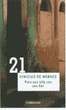 PARA UNA NIÑA CON UNA FLOR (BUTXACA) | 9788497592147 | MORAES, VINICIUS DE