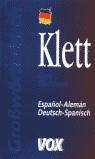 GRAN DICCIONARIO KLETT ESPAÑOL-ALEMAN I VICE | 9788483323663 | VARIS
