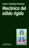 MECANICA DEL SOLIDO RIGIDO | 9788434480582 | GONZALEZ FERNANDEZ, CARLOS F.