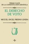 DERECHO DE VOTO, EL | 9788430939343 | PRESNO LINERA, MIGUEL ANGEL
