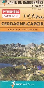 MAPA CERDAGNE CAPCIR MAPA RANDO PYRENEES 8 | 9782841821235 | VARIS