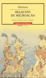 RELACION DE MICHOACAN | 9788449202384 | ANONIMO