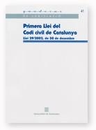 PRIMERA LLEI DEL CODI CIVIL DE CATALUNYA (2003) | 9788439359920 | VARIS