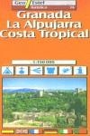 MAPA GRANADA LA ALPUJARRA COSTA TROPICAL 1:150.000 TURISTIC | 9788495788368 | VARIS