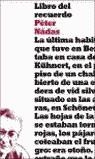 LIBRO DEL RECUERDO (10 E) | 9788432296260 | NADAS, PETER