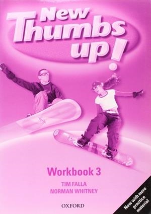 NEW THUMBS UP 3 WORKBOOK (2003) | 9780194390767 | FALLA, TIM