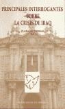 PRINCIPALES INTERROGANTES SOBRE LA CRISIS DE IRAQ | 9788447207930 | THOMAS, CLARA M