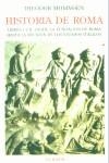 HISTORIA DE ROMA LIBROS I Y II (2003) | 9788475066059 | MOMMSEN, THEODOR