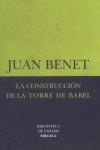 CONSTRUCCION TORRE DE BABEL, LA BE-18 | 9788478447176 | BENET, JUAN