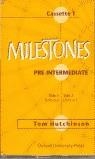 MILESTONES PRE-INTERMEDIATE CLASS CASSETTE | 9780194338639 | HUTCHINSON, TOM