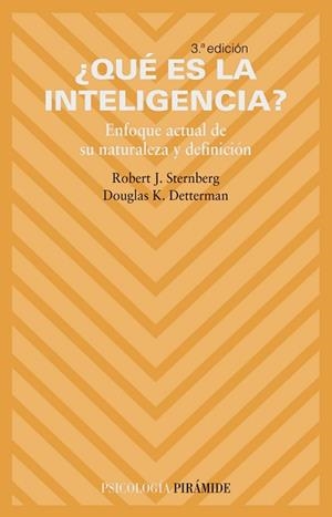 QUE ES LA INTELIGENCIA? (3 ED.2003) | 9788436818314 | STERNBERG, R.J./ DETTERMAN, D.K.