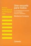 ESCUELA PARA TODOS UNA | 9788482111773 | COMPANY, MONTSERRAT