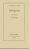ANTIGONA (KIERKEGGARD) | 9788484721185 | KIERKEGGARD