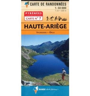 MAPA  HAUTE ARIEGE ANDORRA RANDONNE 7 | 9782841821464 | VARIS