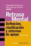 RETRASO MENTAL | 9788420641805 | AMERICAN ASSOCIATION ON MENTAL RETARDATION