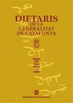 DIETARIS DE LA GENERALITAT VOL.8 | 9788439362401 | BORAU I MORELL, CRISTINA