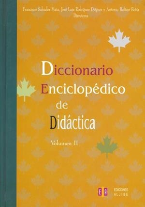 DICCIONARIO ENCICLOPEDICO DE DIDACTICA 2 VOLUMS | 9788497001519 | SALVADOR MATA, FRANCISCO I ALTRES