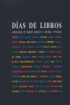 DIAS DE LIBROS | 9788489384491 | CONDE MARTÍN, LUIS