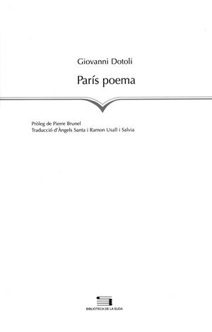 PARIS POEMA | 9788497792264 | DOTOLI GIOVANNI