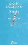DICTADOS Y SENTENCIAS (AFORISMOS, 21) | 9788435091435 | ZAMBRANO, MARIA