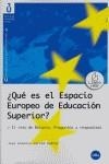 QUE ES EL ESPACIO EUROPEO DE EDUCACION SUPERIOR ? | 9788447530502 | GARCIA SUAREZ, JOSE ANTONIO