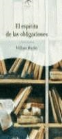 ESPIRITU DE LAS OBLIGACIONES, EL | 9788489846647 | HAZLITT, WILLIAM