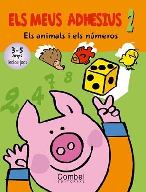 MEUS ADHESIUS ELS: ELS ANIMALS I ELS NUMEROS (3-5 ANYS+JOCS) | 9788498251913