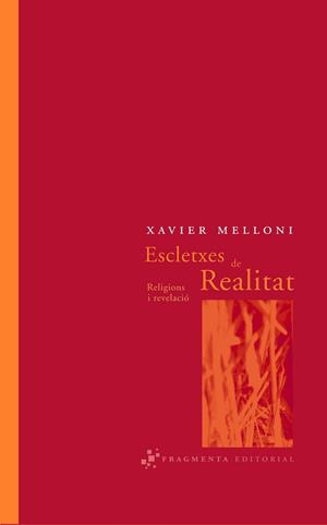 ESCLETXES DE REALITAT ( RELIGIONS I REVELACIO ) | 9788493569501 | MELLONI, XAVIER