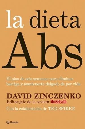 DIETA ABS LA ( PLAN DE 6 SEMANAS PARA ELIMINAR BARRIGA ... ) | 9788408070337 | ZINCZENKO, DAVID