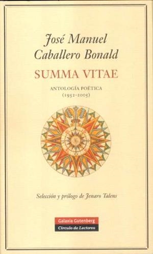 SUMMA VITAE ANTOLOGIA POETICA ( 1952-2005 ) | 9788481096811 | CABALLERO BONALD, JOSE MANUEL