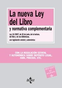 NUEVA LEY DEL LIBRO Y NORMATIVA COMPLEMENTARIA : LEY 10/2 | 9788430946679 | AA.VV.